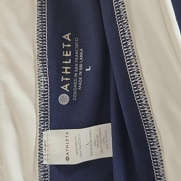 Athleta Mod Block Medium Rise Bikini Bottom - Picture 4 of 6